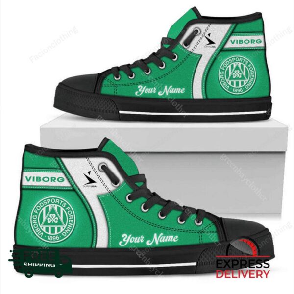 Viborg Personalized High Top Canvas Shoes