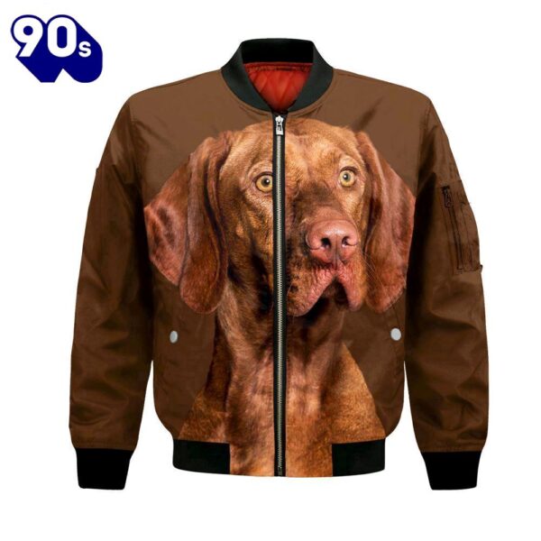 Vizsla – Unisex 3D Graphic Bomber Jacket