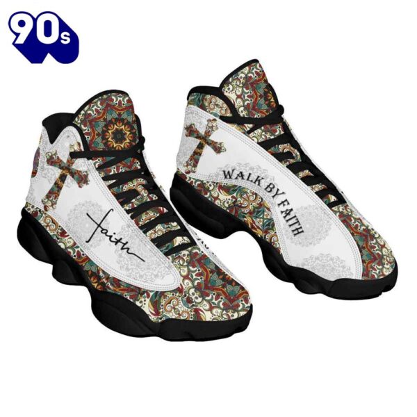 Walk By Faith Boho Design Flower Style Jd13 Shoes For Man And Women  Gift Christmas