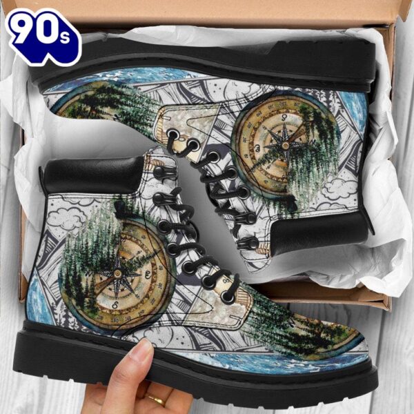 Wanderlust Leather Boots Hippie Style Gift Idea