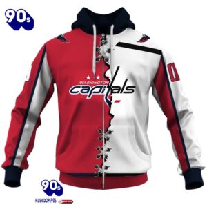 Washington Capitals Personalized NHL Mix Jersey Hoodie Set