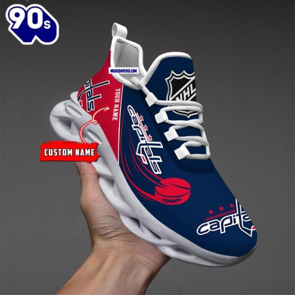 Washington Capitals Personalized NHL New Max Soul Shoes V1