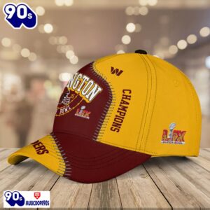 Washington Commanders 2025 Super Bowl LIX Champions Cap