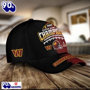 Washington Commanders 2025 Super Bowl LIX Champions Hat