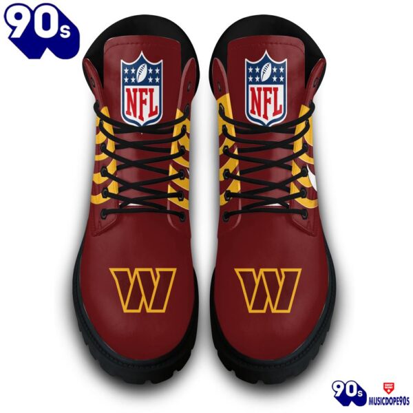 Washington Commanders Custom Boots Shoes Idea Gift For Fan