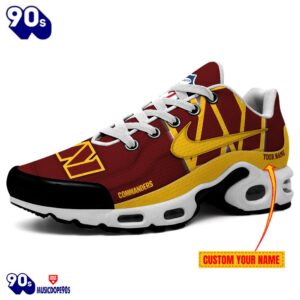 Washington Commanders Customized Air Max…