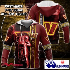 Washington Commanders NFL Custom Name…