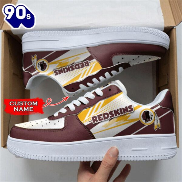 Washington Commanders NFL Personalized Air Force 1 Shoes