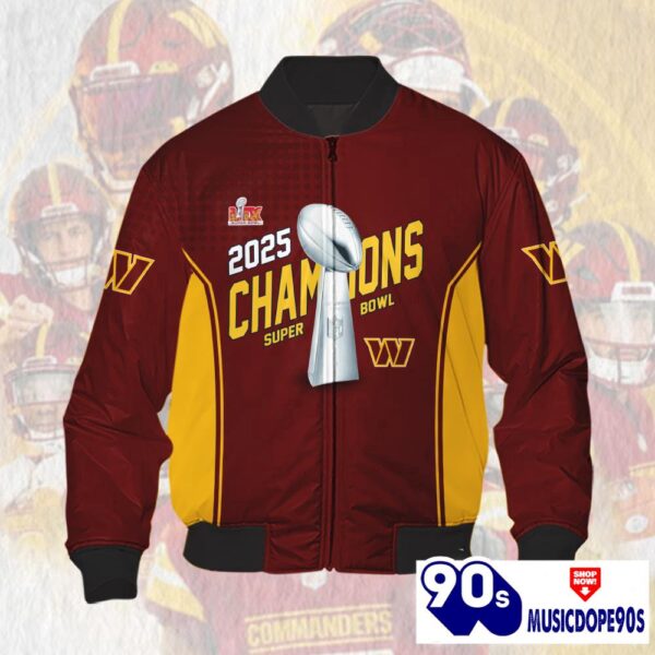 Washington Commanders Super Bowl LIX Champions Normal Hoodie