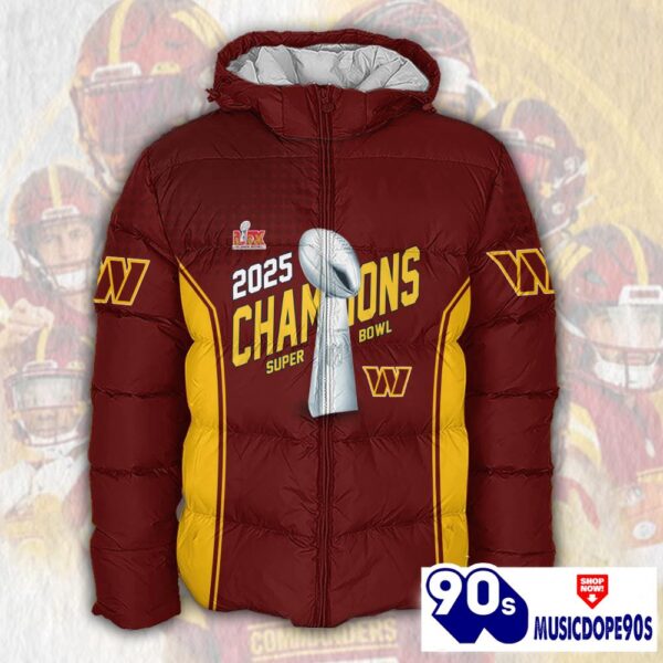 Washington Commanders Super Bowl LIX Champions Normal Hoodie