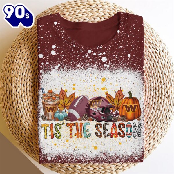 Washington Commanders Tis The Season Sport For Fan 3D Shirts