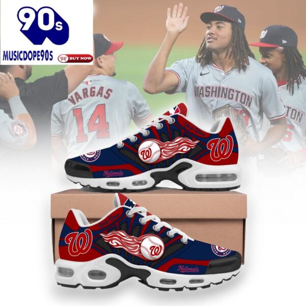 Washington Nationals Custom TN Air Max Plus Shoes For Fans