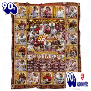 Washington Redskins 92nd Anniversary 1932-2024…