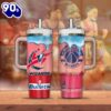 Washington Wizards NBA Custom Stanley Quencher 40oz Stainless Steel Tumbler