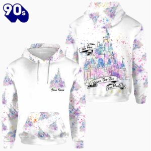 We Are Never Too Old For Magic Castle - Personalized Mickey Mouse Hoodie And Leggings