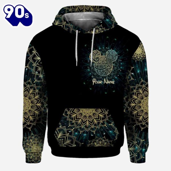 We Are Never Too Old For Magic Mandala Mickey Mouse Ears – Personalized Hoodie and Leggings