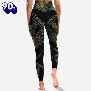 We Are Never Too Old For Magic Mandala Mickey Mouse Ears - Personalized Hoodie and Leggings