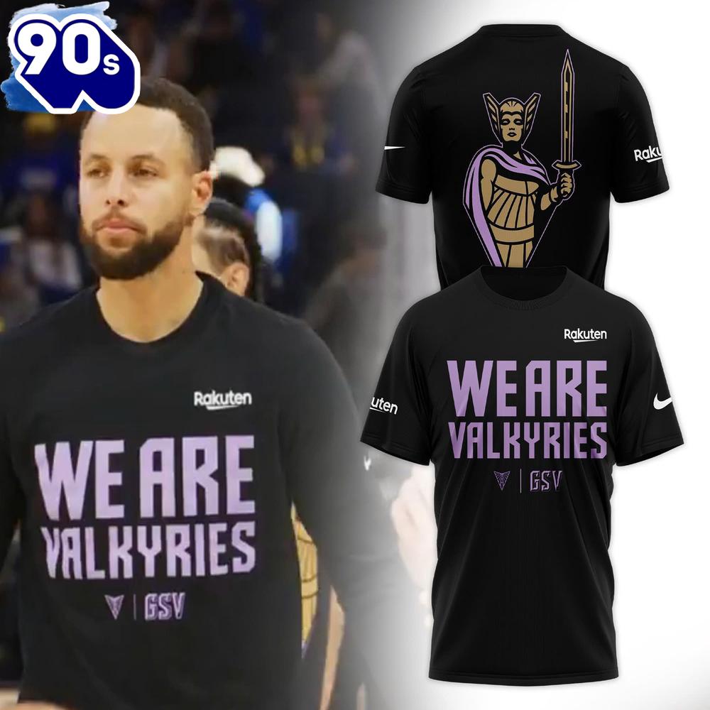 We Are Valkyries Society Black 3d T-Shirt We Are Valkyries Society Black 3d T-Shirt