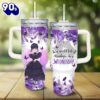 Wednesday Movie Custom Stanley Quencher 40oz Stainless Steel Tumbler With Handle  For Fans