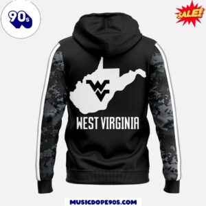 West Virginia 2024 Coal Rush Blackout Hoodie