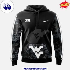 West Virginia 2024 Coal Rush Blackout Hoodie