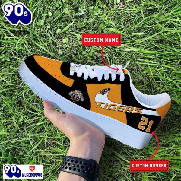 Wests Tigers NRL Personalized Air Force 1 Shoes