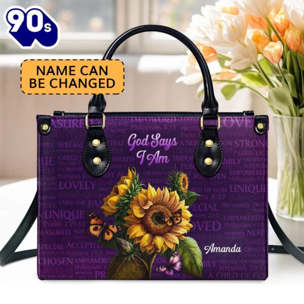 What God Says About You Religious Gift , Christian Bags  Gift For Women Christmas