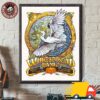 Widespread Panic St Augustine Merch 2025 Show Poster By AJ Masthay At St Augustine Amphitheatre Florida On March 21Canvas