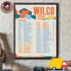Wilco World Tour 2025 Tour Dates Canvas