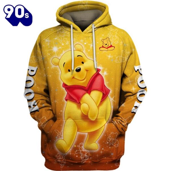 Winnie The Pooh Cartoon Character Activewear Set