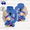 Winnie The Pooh Cartoon Eeyore Personalized Custom Name Hoodie All Over Printed 3D Unisex Men Women