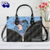 Winnie The Pooh Eeyore Custom Leather Handbag