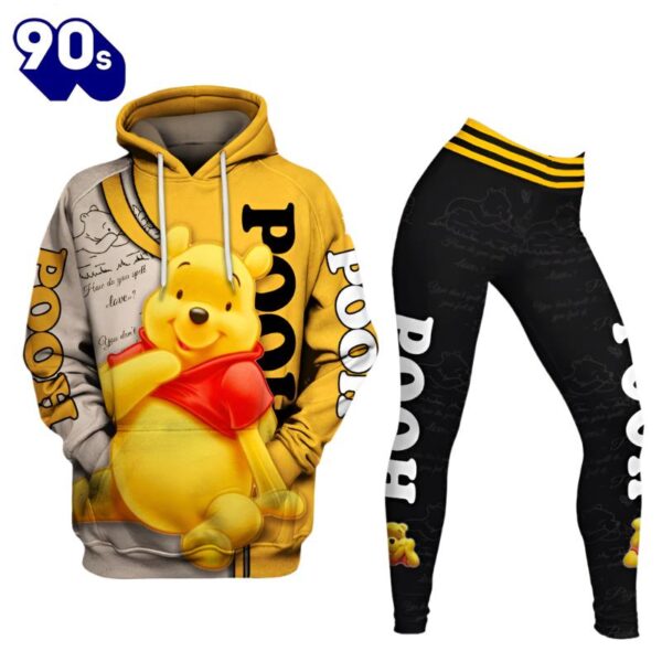 Winnie The Pooh Hoodie And Leggings Set