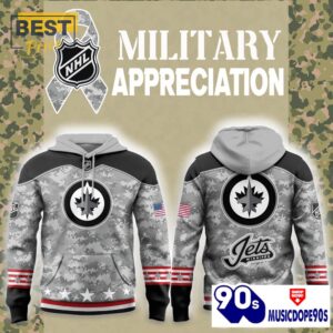 Winnipeg Jets 2024 Military Appreciation Hoodie, Jogger, Cap