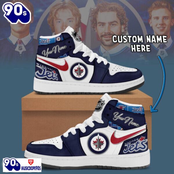 Winnipeg Jets Air Jordan 1 Shoes