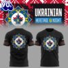 Winnipeg Jets Ukrainian Heritage Night 2025 3d T-Shirt