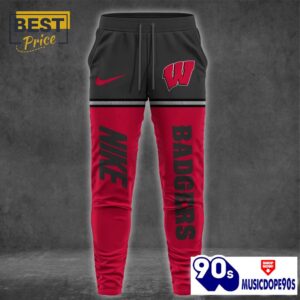 Wisconsin Badgers NCAA Hoodie And Pants