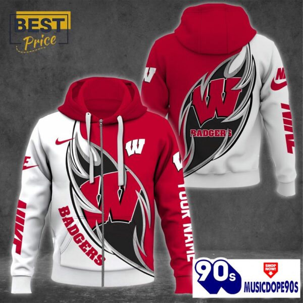 Wisconsin Badgers NCAA Hoodie And Pants