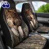 Wolf In The Zipper Camo Car Seat Covers