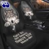 Wolf Zipper Pattern Get In Sit Down Shut Up Hold On Car Seat Cover