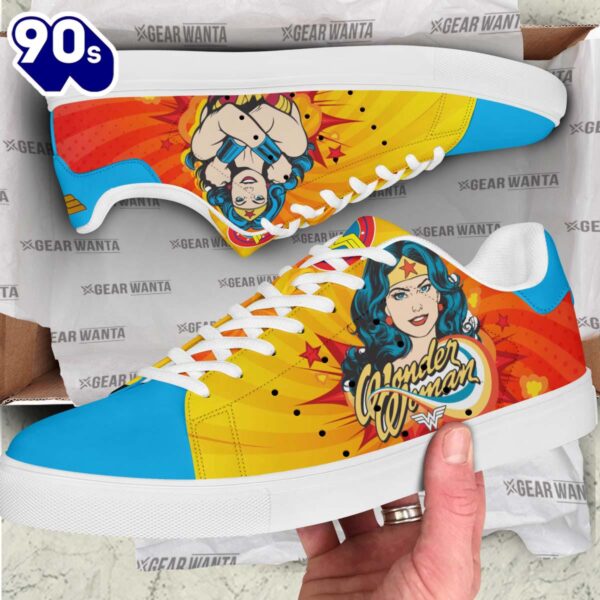 Wonder Woman Stan Smith Shoes Gift For Your Kid