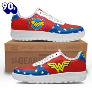 Wonder Women Super Hero Custom Air Sneakers