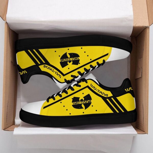 Wu-Tang Clan Monochrome Logo Custom Skate Sneaker Shoes