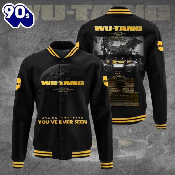Wu-tang Clan New Trend Baseball Jacket