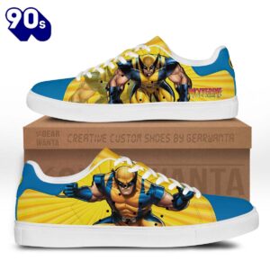 X-Men Wolverine Stan Smith Shoes Gift For Your Kid