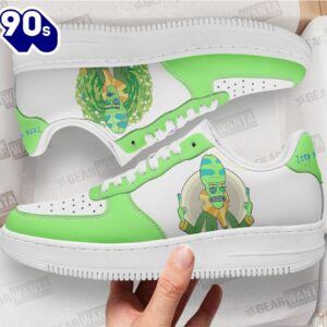 Zeep Xanflorp Rick and Morty Custom Air Sneakers