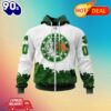 Zipper Hoodie Chicago Blackhawks, Happy St.Patrick Days Jersey