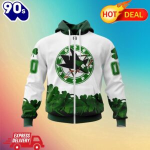 Zipper Hoodie San Jose Sharks, Happy St.Patrick Days Jersey