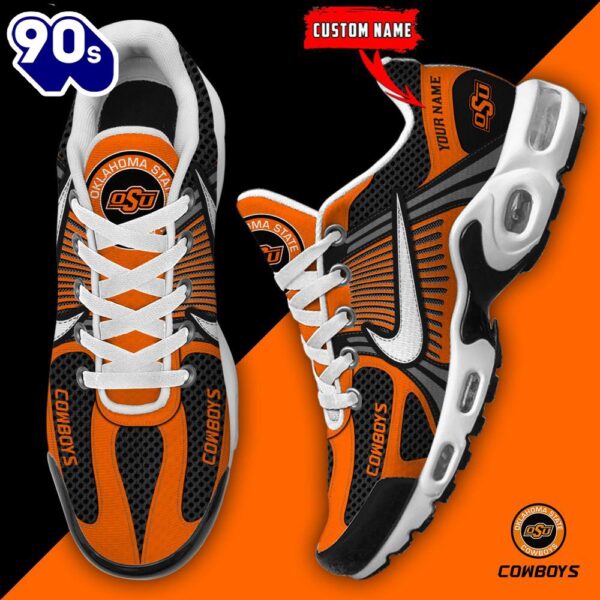ZNCAA Oklahoma State CowboysFootball Team Sport Custom Max Plus Shoes