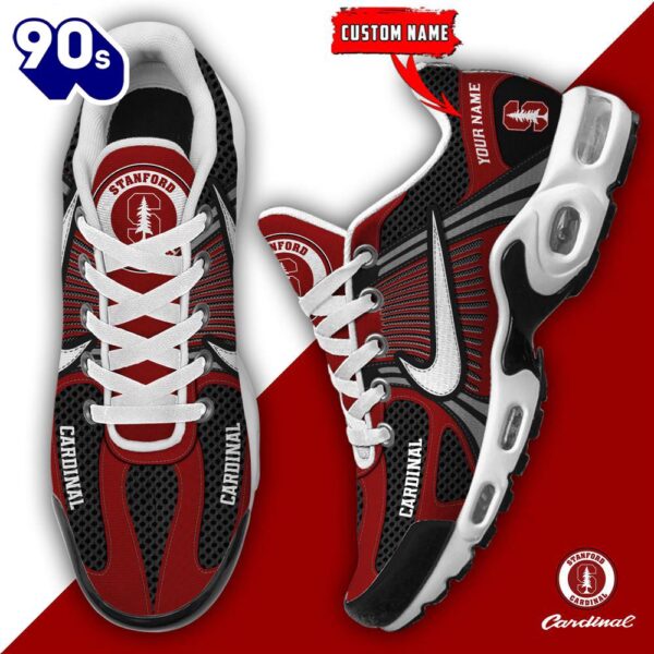 ZNCAA Stanford CardinalFootball Team Sport Custom Max Plus Shoes